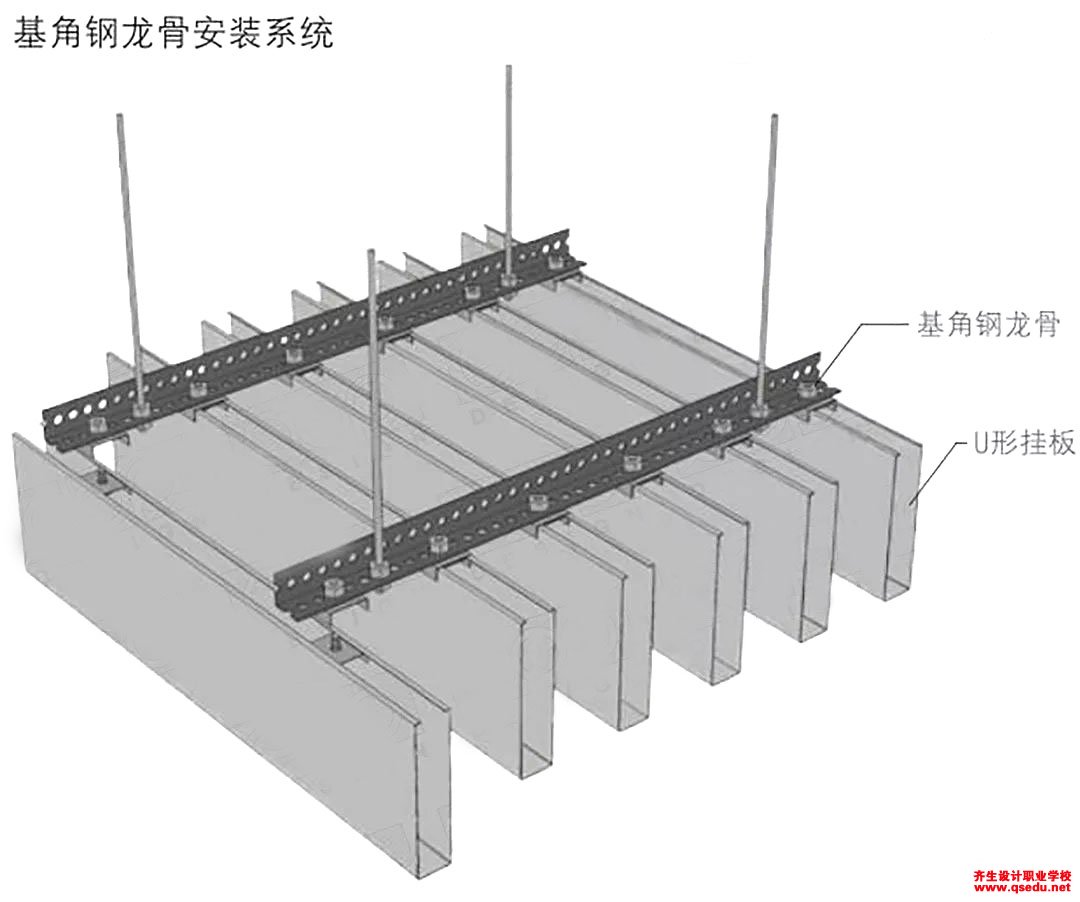 金屬天花吊頂(鋁掛片、鋁單板)節(jié)點做法有哪些?